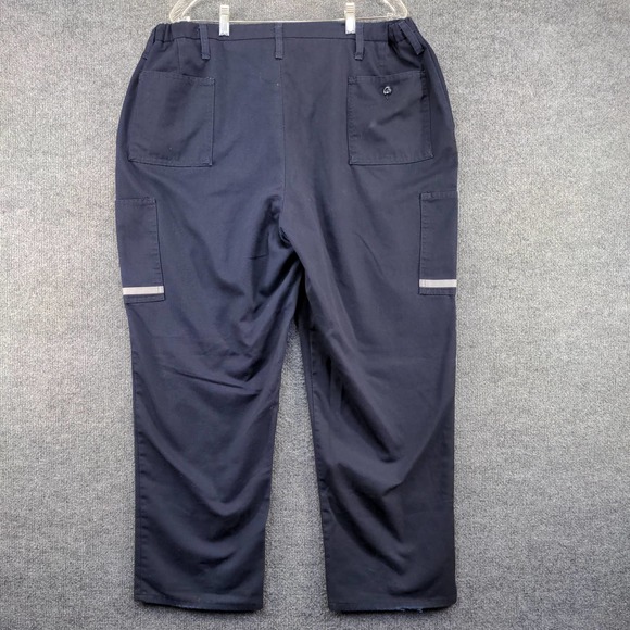 FedEx Mens VF Imagewear Reflective Uniform Pants Blue size 20R-35U Pockets - Picture 3 of 14